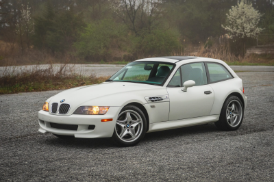2000 BMW M Coupe in Alpine White 3 over Evergreen & Black Nappa