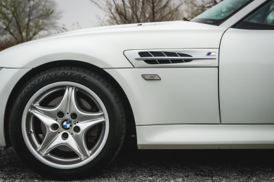 2000 BMW M Coupe in Alpine White 3 over Evergreen & Black Nappa