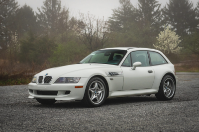 2000 BMW M Coupe in Alpine White 3 over Evergreen & Black Nappa