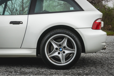 2000 BMW M Coupe in Alpine White 3 over Evergreen & Black Nappa