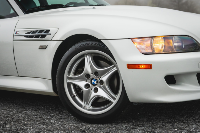 2000 BMW M Coupe in Alpine White 3 over Evergreen & Black Nappa