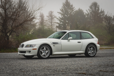 2000 BMW M Coupe in Alpine White 3 over Evergreen & Black Nappa