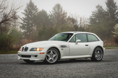 2000 BMW M Coupe in Alpine White 3 over Evergreen & Black Nappa