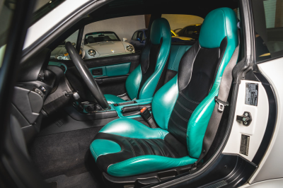 2000 BMW M Coupe in Alpine White 3 over Evergreen & Black Nappa