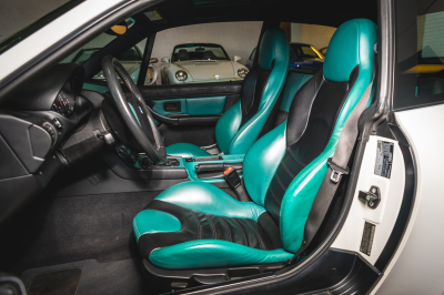 2000 BMW M Coupe in Alpine White 3 over Evergreen & Black Nappa