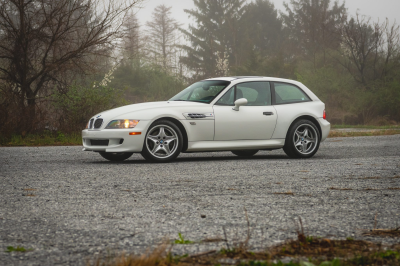 2000 BMW M Coupe in Alpine White 3 over Evergreen & Black Nappa