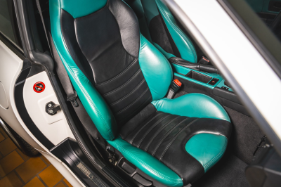 2000 BMW M Coupe in Alpine White 3 over Evergreen & Black Nappa