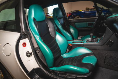 2000 BMW M Coupe in Alpine White 3 over Evergreen & Black Nappa