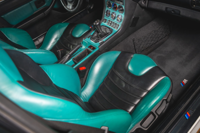 2000 BMW M Coupe in Alpine White 3 over Evergreen & Black Nappa