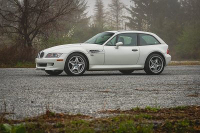 2000 BMW M Coupe in Alpine White 3 over Evergreen & Black Nappa