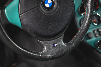 2000 BMW M Coupe in Alpine White 3 over Evergreen & Black Nappa