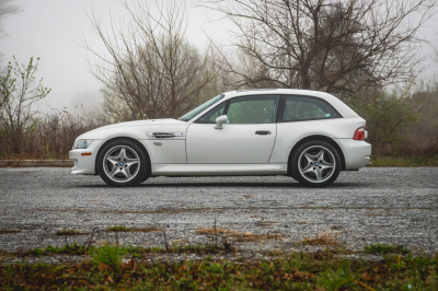 2000 BMW M Coupe in Alpine White 3 over Evergreen & Black Nappa