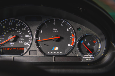 2000 BMW M Coupe in Alpine White 3 over Evergreen & Black Nappa