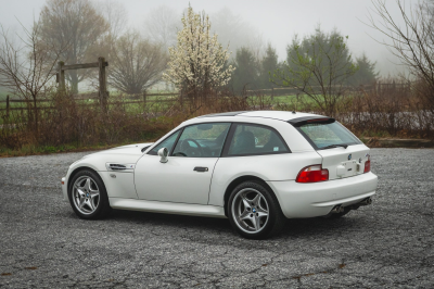 2000 BMW M Coupe in Alpine White 3 over Evergreen & Black Nappa