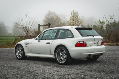 2000 BMW M Coupe in Alpine White 3 over Evergreen & Black Nappa