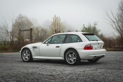 2000 BMW M Coupe in Alpine White 3 over Evergreen & Black Nappa