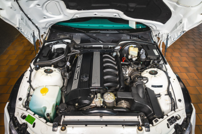 2000 BMW M Coupe in Alpine White 3 over Evergreen & Black Nappa