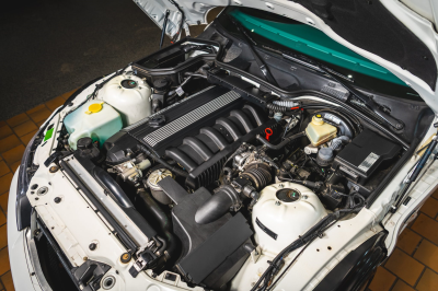 2000 BMW M Coupe in Alpine White 3 over Evergreen & Black Nappa