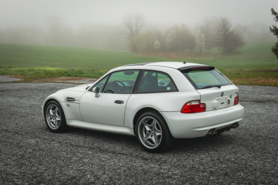 2000 BMW M Coupe in Alpine White 3 over Evergreen & Black Nappa