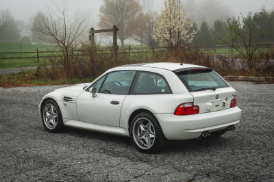 2000 BMW M Coupe in Alpine White 3 over Evergreen & Black Nappa