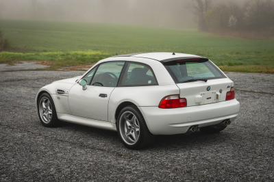 2000 BMW M Coupe in Alpine White 3 over Evergreen & Black Nappa