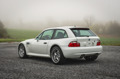 2000 BMW M Coupe in Alpine White 3 over Evergreen & Black Nappa