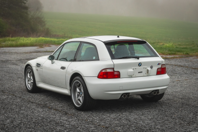 2000 BMW M Coupe in Alpine White 3 over Evergreen & Black Nappa