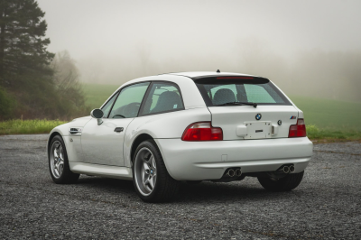 2000 BMW M Coupe in Alpine White 3 over Evergreen & Black Nappa
