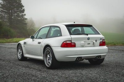 2000 BMW M Coupe in Alpine White 3 over Evergreen & Black Nappa