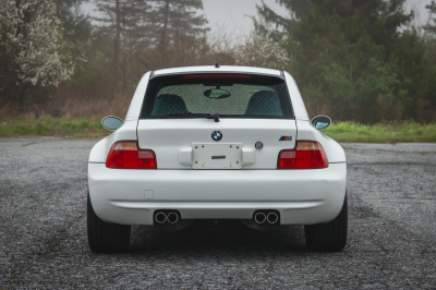 2000 BMW M Coupe in Alpine White 3 over Evergreen & Black Nappa