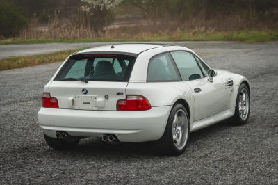 2000 BMW M Coupe in Alpine White 3 over Evergreen & Black Nappa