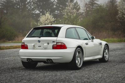2000 BMW M Coupe in Alpine White 3 over Evergreen & Black Nappa