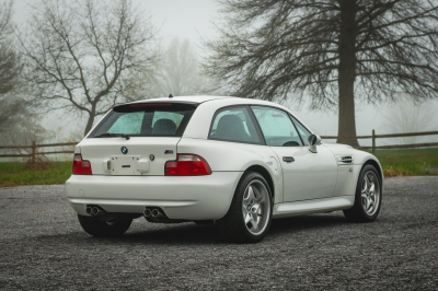 2000 BMW M Coupe in Alpine White 3 over Evergreen & Black Nappa