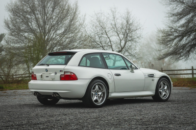 2000 BMW M Coupe in Alpine White 3 over Evergreen & Black Nappa