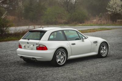 2000 BMW M Coupe in Alpine White 3 over Evergreen & Black Nappa