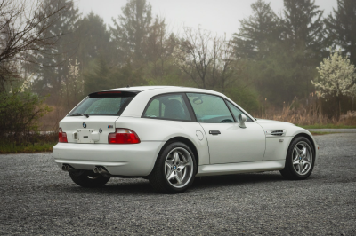 2000 BMW M Coupe in Alpine White 3 over Evergreen & Black Nappa