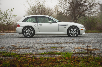 2000 BMW M Coupe in Alpine White 3 over Evergreen & Black Nappa
