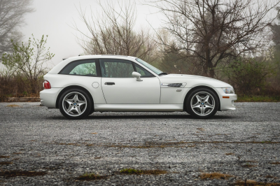 2000 BMW M Coupe in Alpine White 3 over Evergreen & Black Nappa