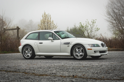 2000 BMW M Coupe in Alpine White 3 over Evergreen & Black Nappa