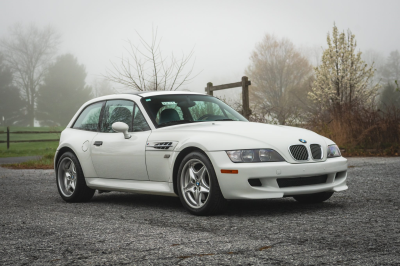 2000 BMW M Coupe in Alpine White 3 over Evergreen & Black Nappa