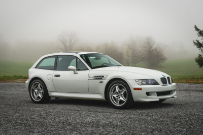 2000 BMW M Coupe in Alpine White 3 over Evergreen & Black Nappa