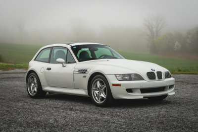2000 BMW M Coupe in Alpine White 3 over Evergreen & Black Nappa