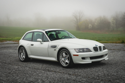 2000 BMW M Coupe in Alpine White 3 over Evergreen & Black Nappa