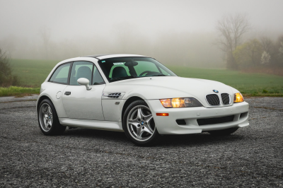 2000 BMW M Coupe in Alpine White 3 over Evergreen & Black Nappa