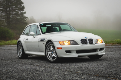 2000 BMW M Coupe in Alpine White 3 over Evergreen & Black Nappa