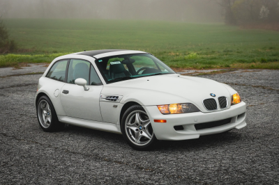2000 BMW M Coupe in Alpine White 3 over Evergreen & Black Nappa