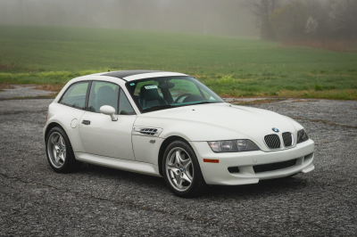 2000 BMW M Coupe in Alpine White 3 over Evergreen & Black Nappa