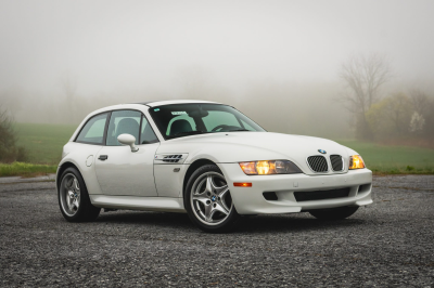 2000 BMW M Coupe in Alpine White 3 over Evergreen & Black Nappa