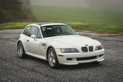 2000 BMW M Coupe in Alpine White 3 over Evergreen & Black Nappa