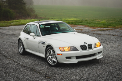 2000 BMW M Coupe in Alpine White 3 over Evergreen & Black Nappa